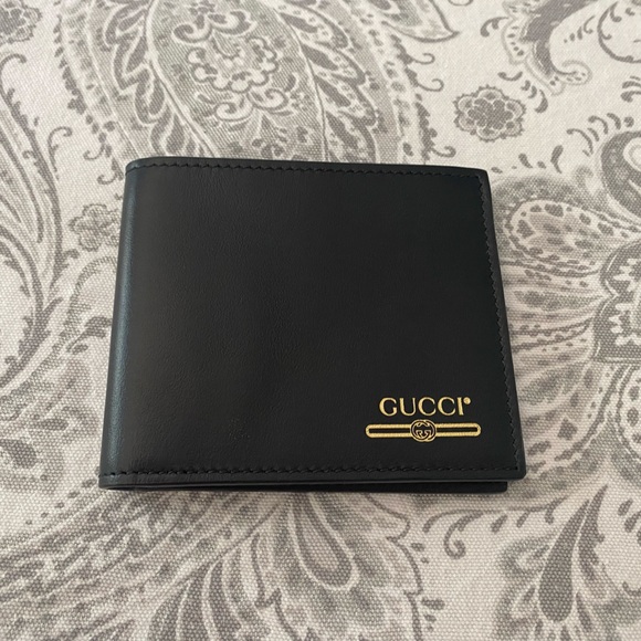 Gucci bifold leather wallet - Picture 1 of 6